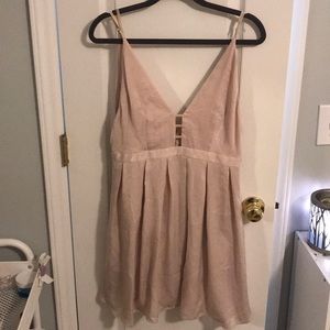 Free People light pink dress size 10